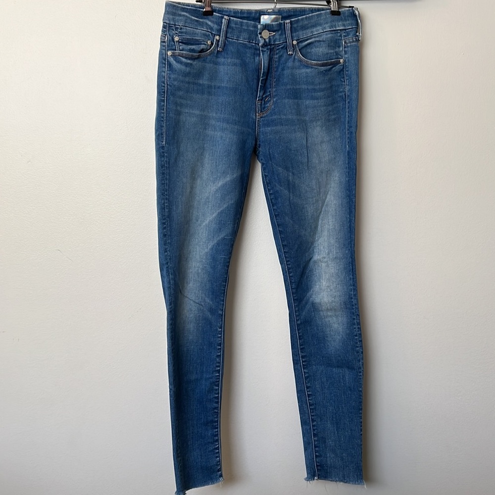 Mother Denim The Looker Ankle Fray